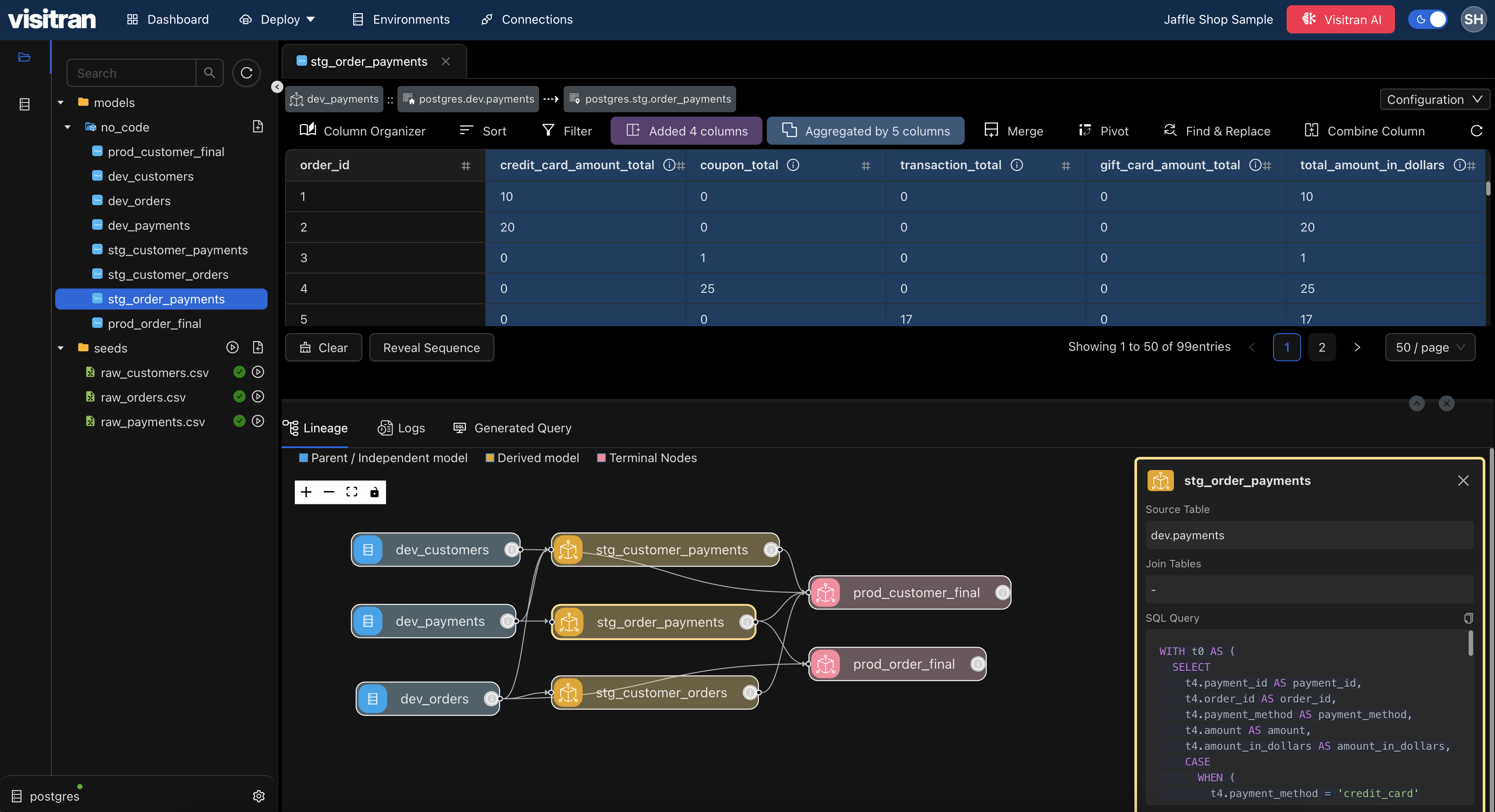 img Visitran UI